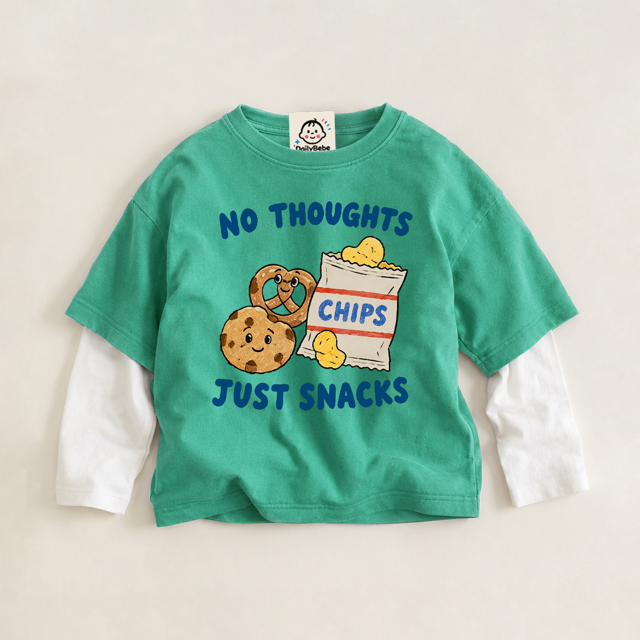 I DON'T WANT TO GO HOME Baby & Kids Print T-Shirt (6M-12Y)