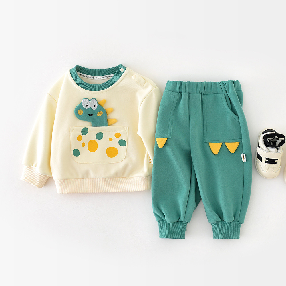 Baby Toddler Green Dragon Sets