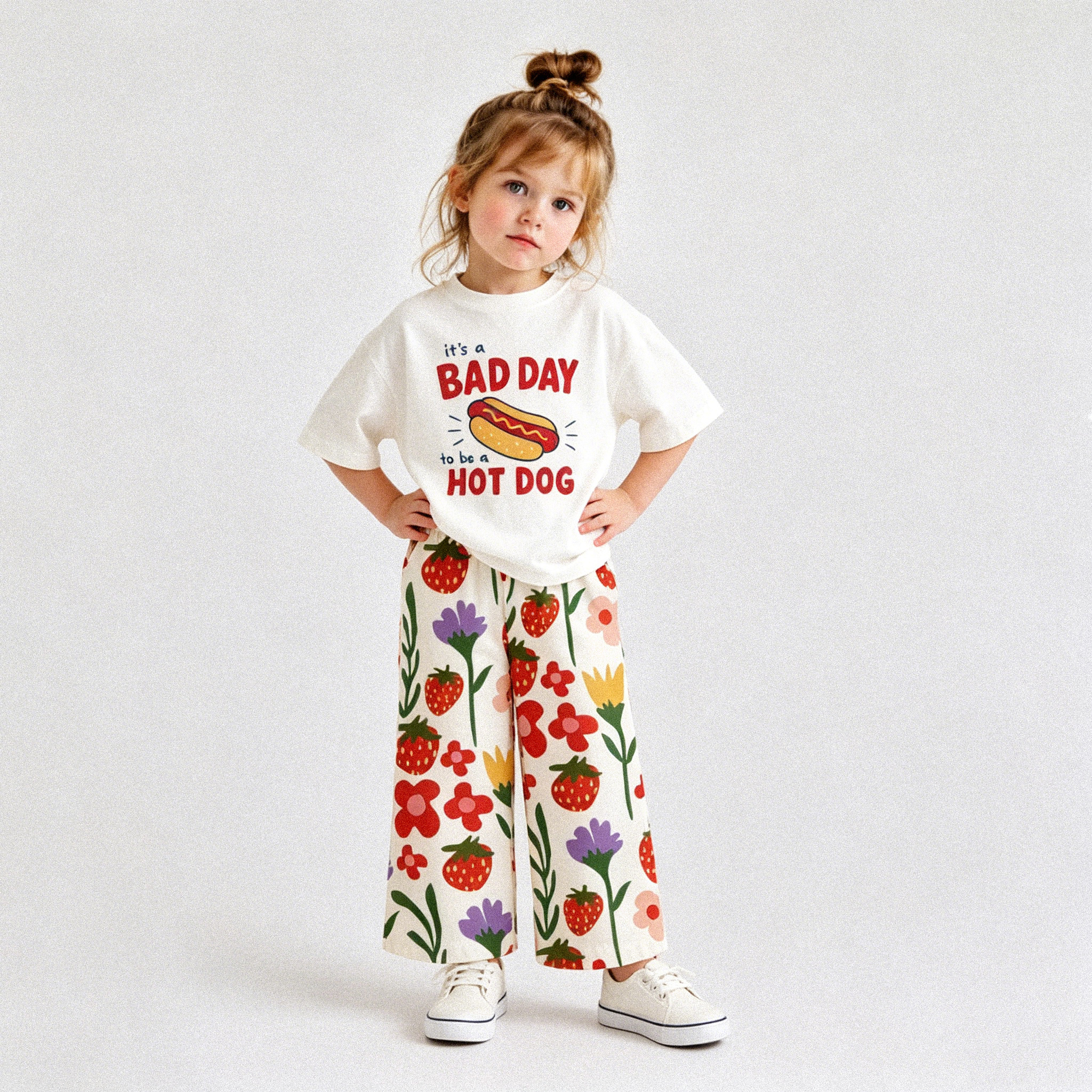 Baby Toddler Alphabet 2-Piece Sweatshirt Set