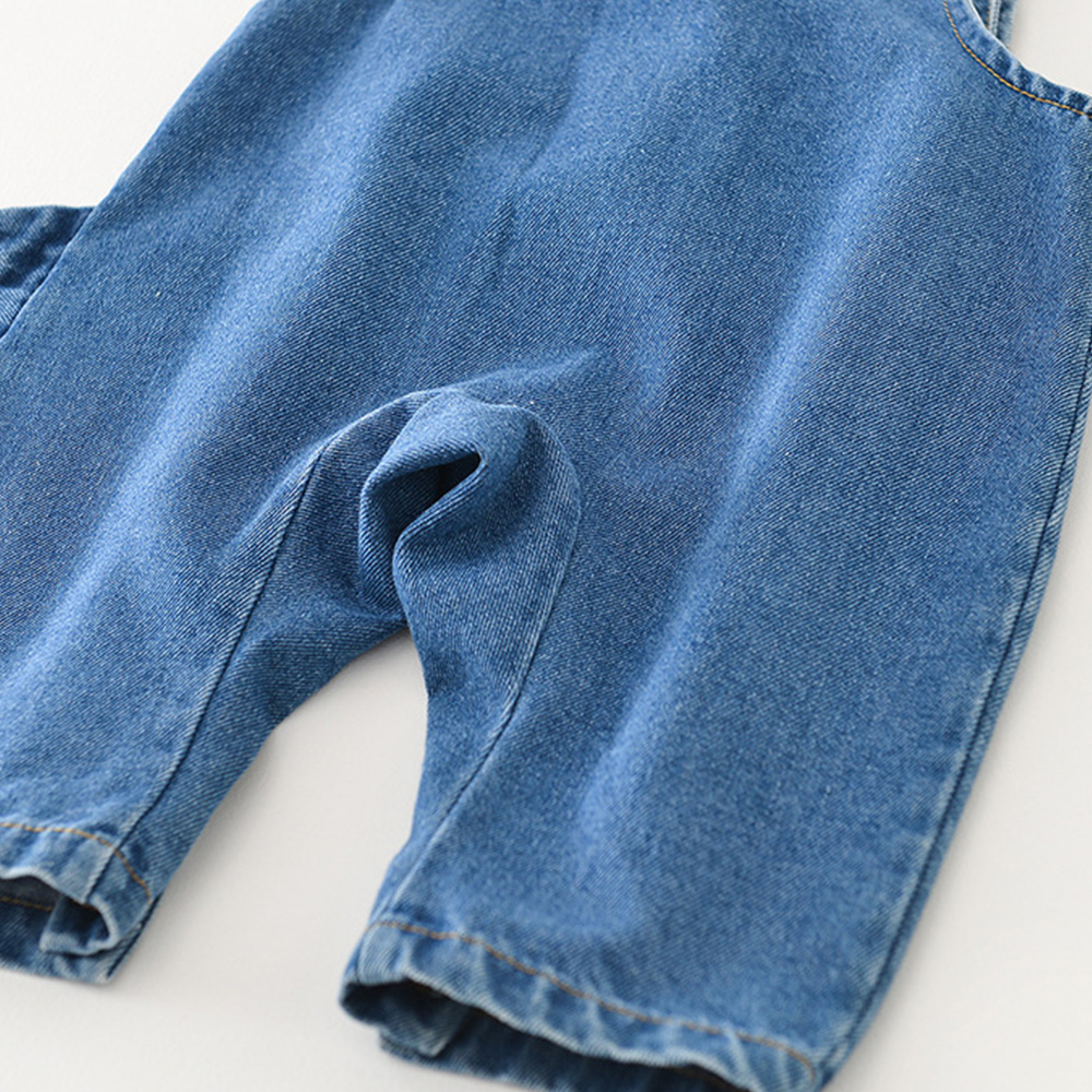 Baby 3D Dinosaur Denim Overalls