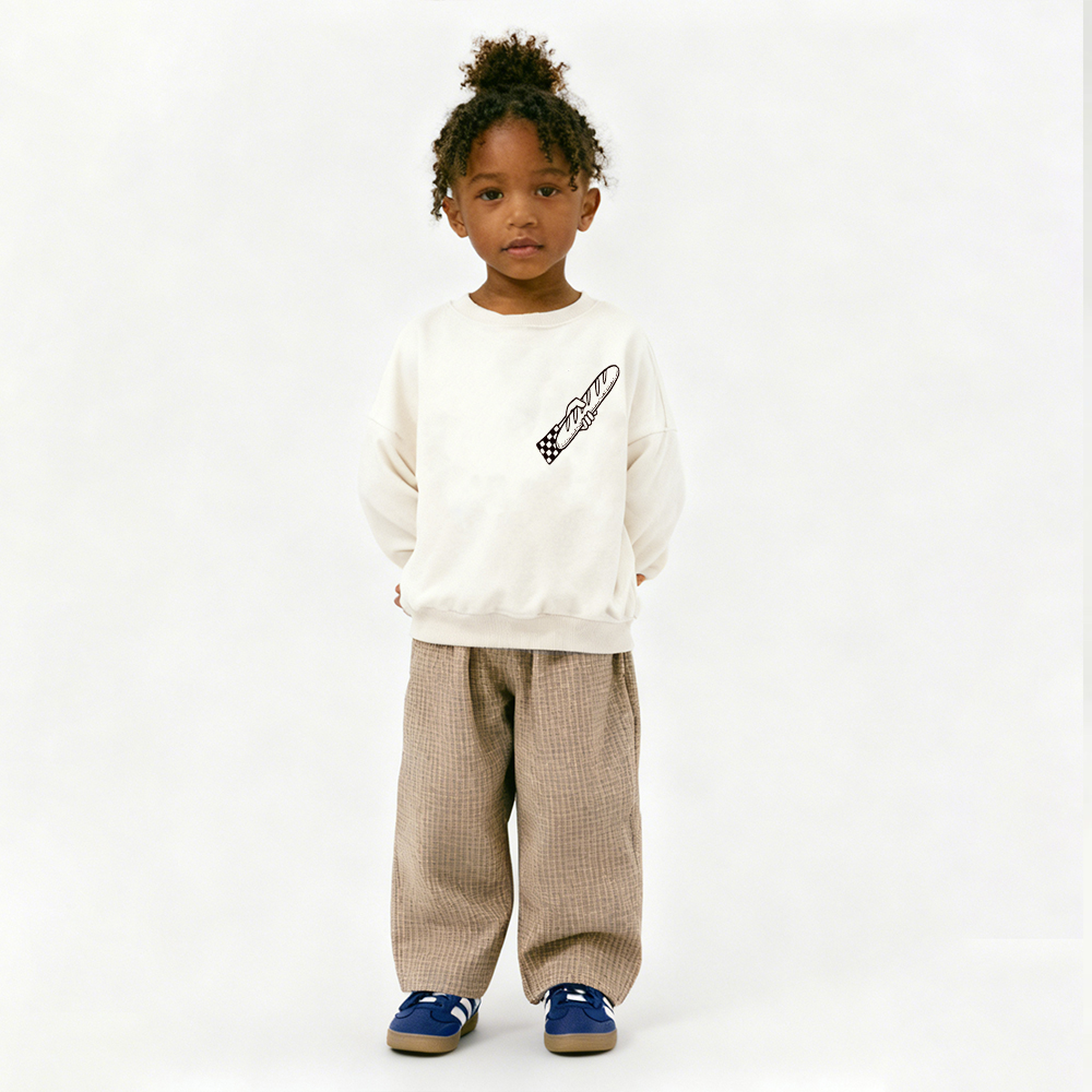 CLUB BAGUETTE Baby & Kids Pattern Sweatshirt