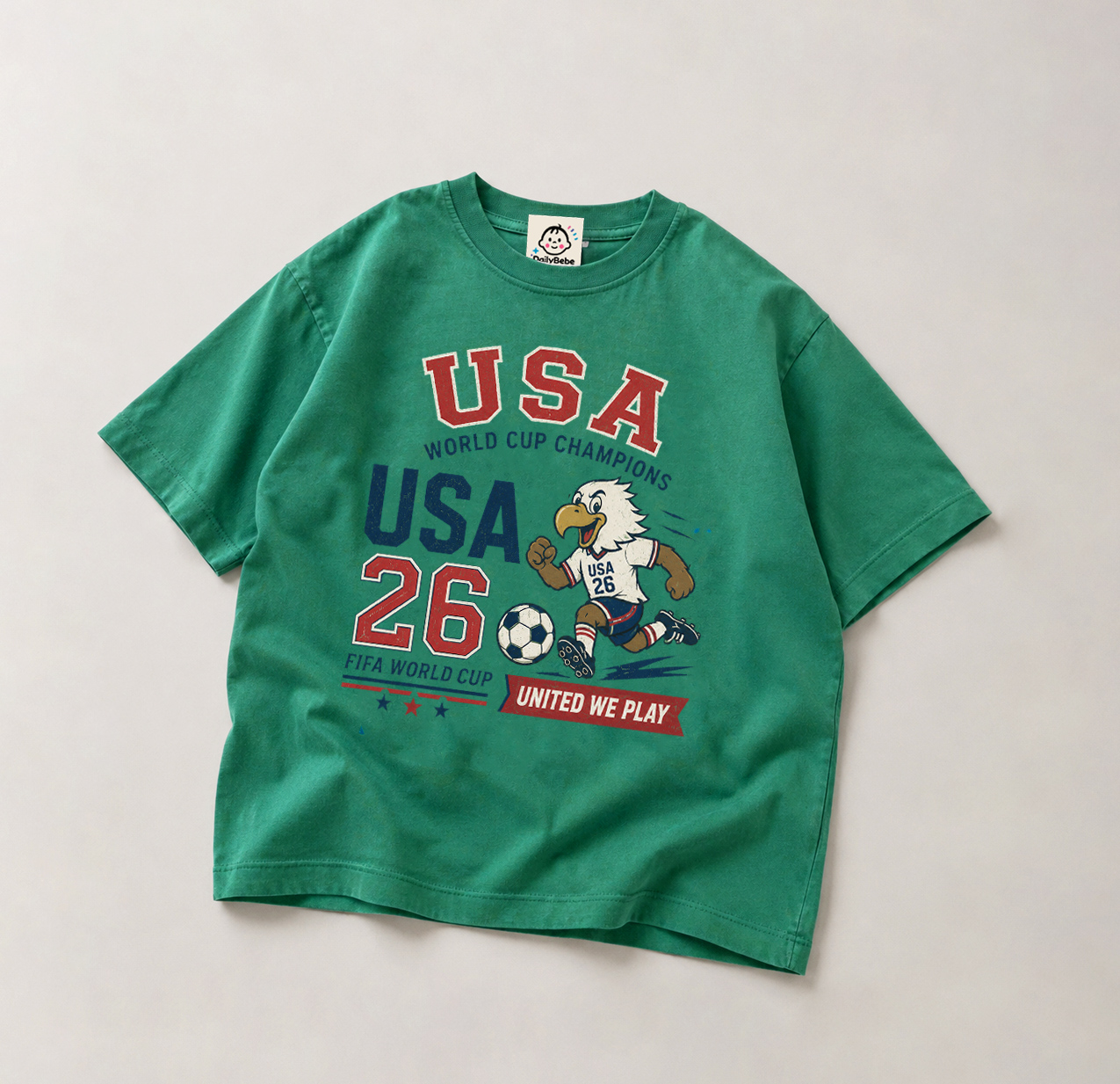 USA Baby & Kids USA Goal Getter T-Shirt (6M-12Y)
