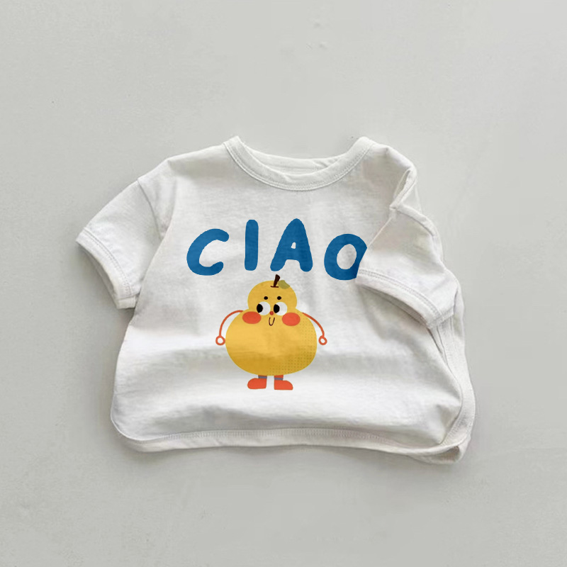 CIAO Baby Toddler Pear White T-Shirt