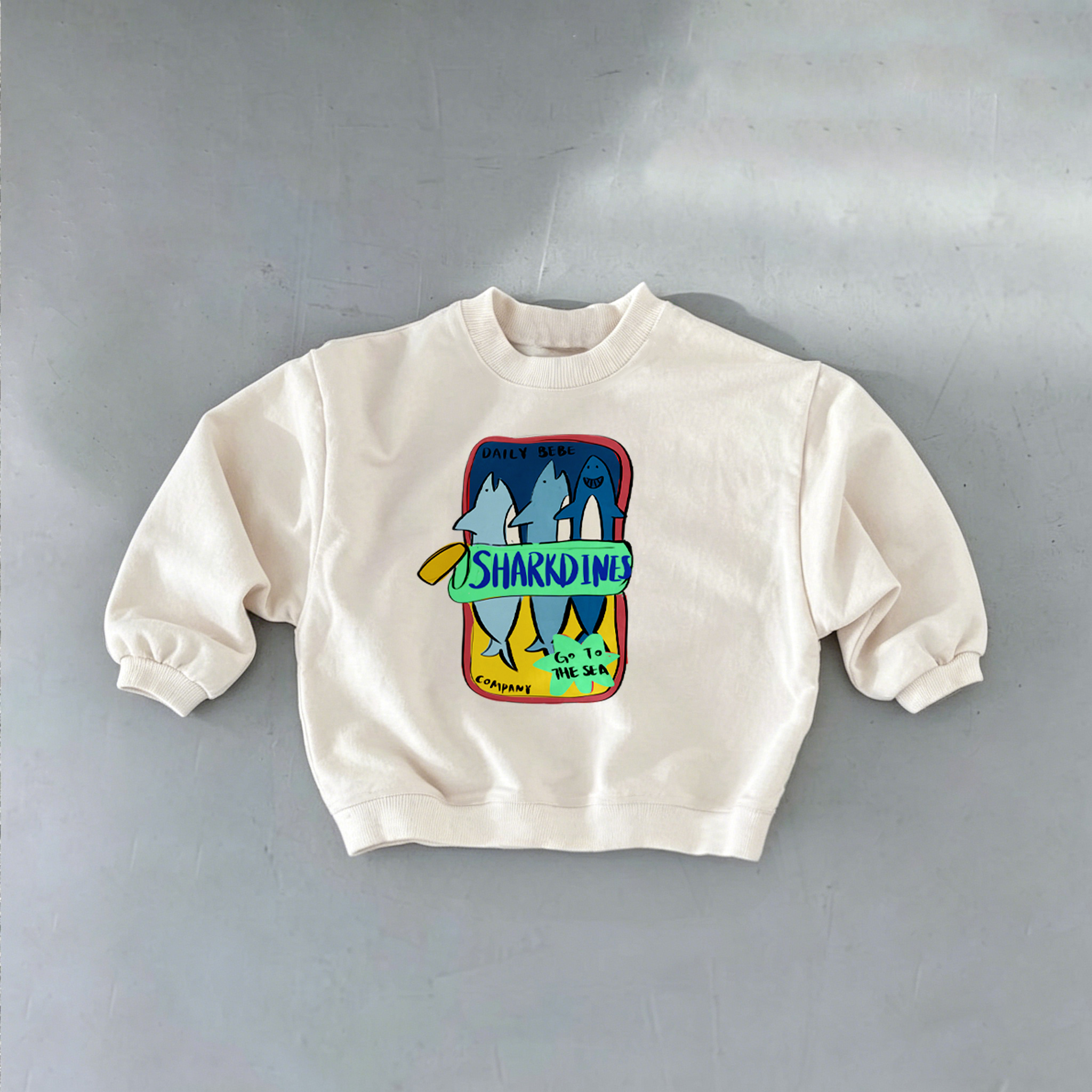SHARKDINES Baby Print Sweatshirt