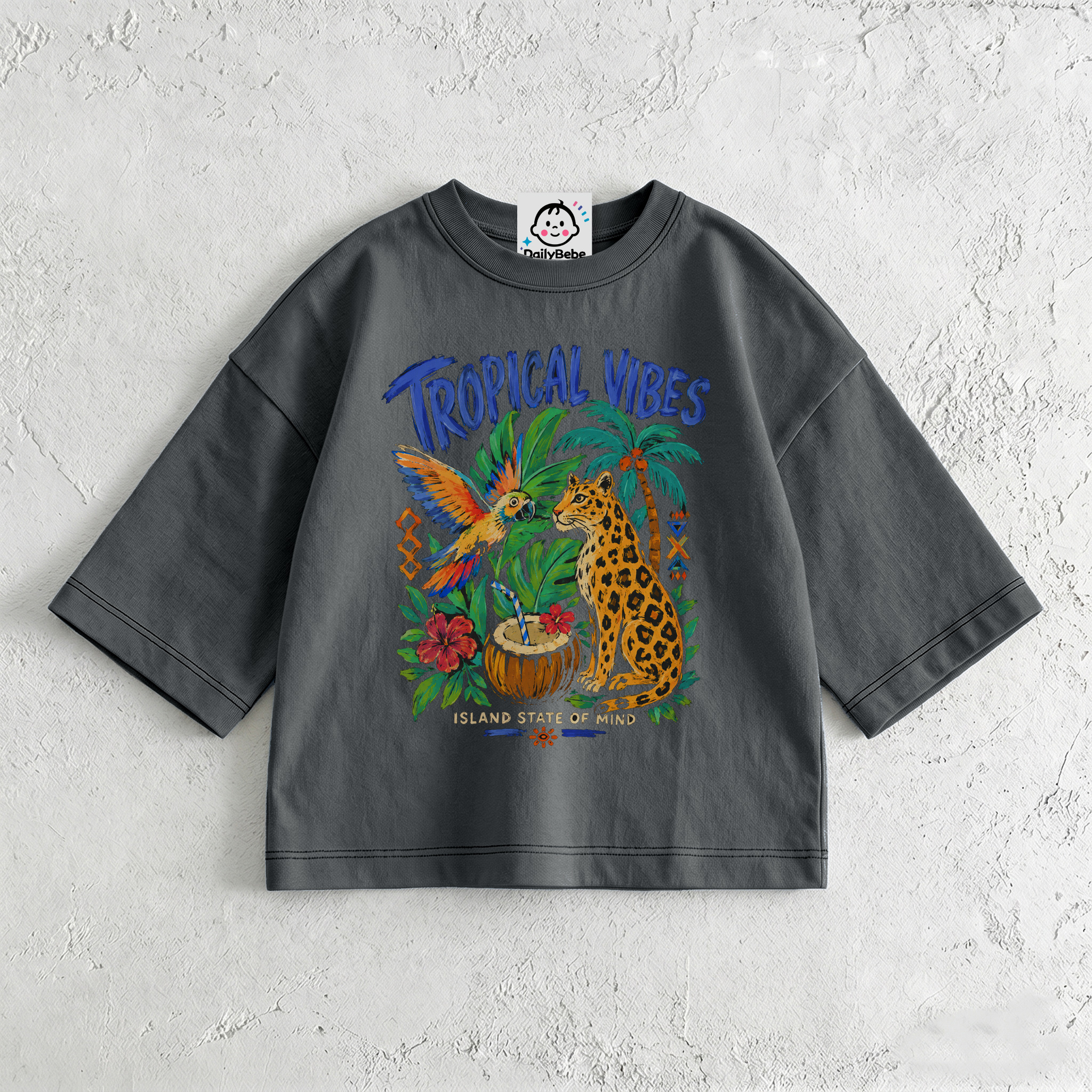 I DON'T WANT TO GO HOME Baby & Kids Print T-Shirt (6M-12Y)
