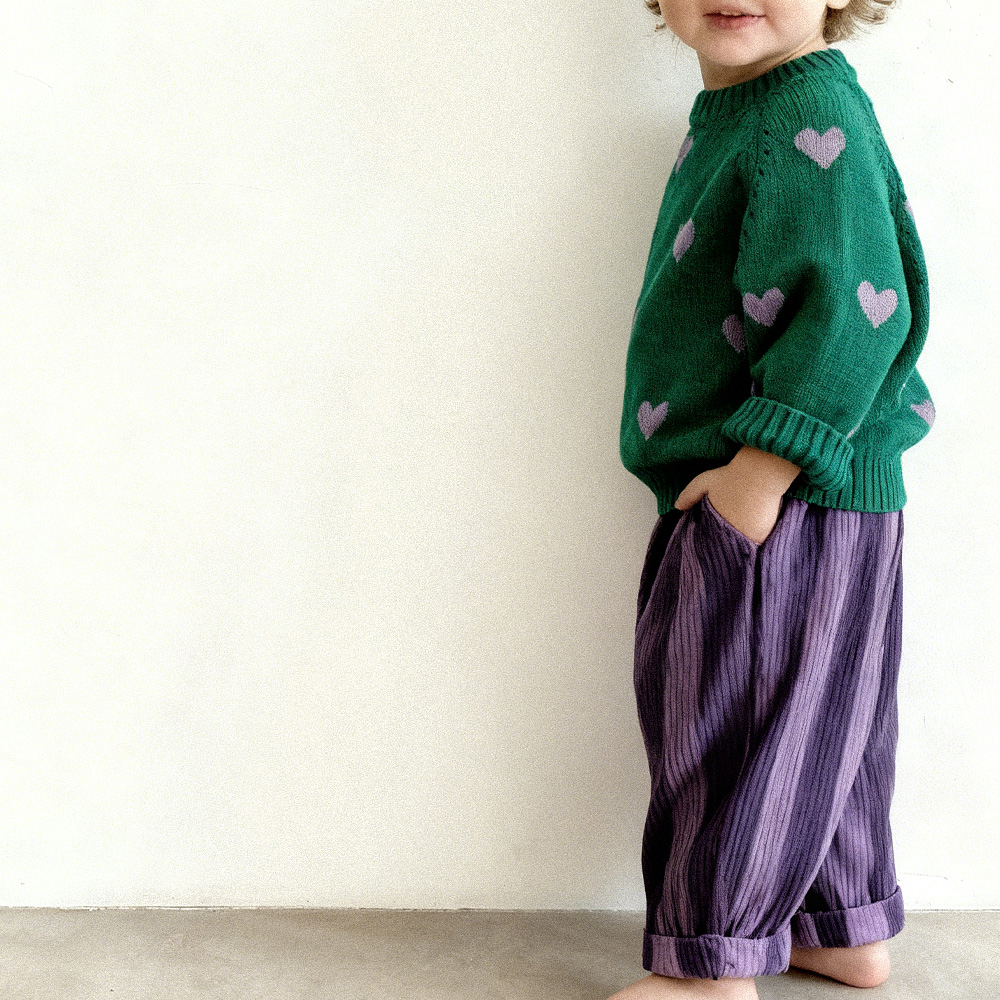 baby & Kids Heart Knitted Sweater