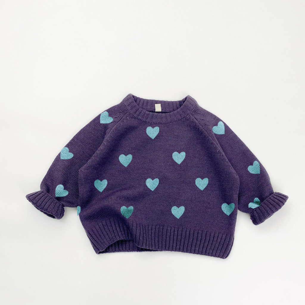 baby & Kids Heart Knitted Sweater