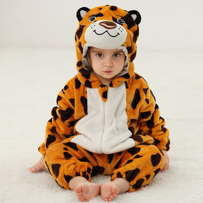 Baby Leopard Romper