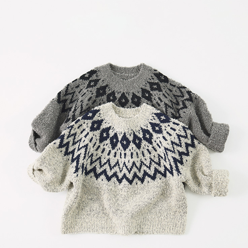 Toddler Fairman Pattern Sweater