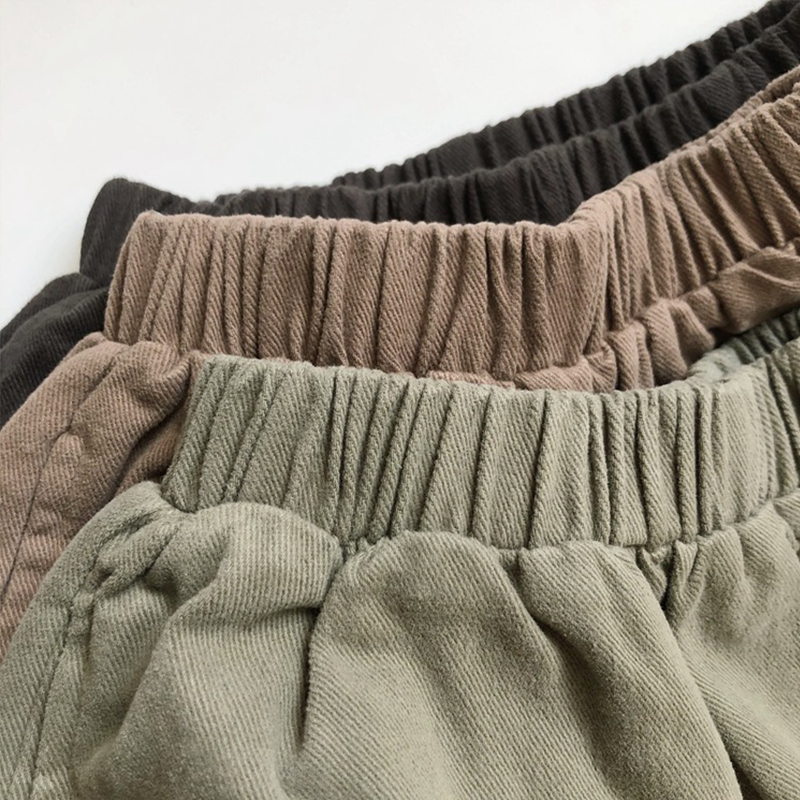 Toddler Casual Simple Pure Color Pants