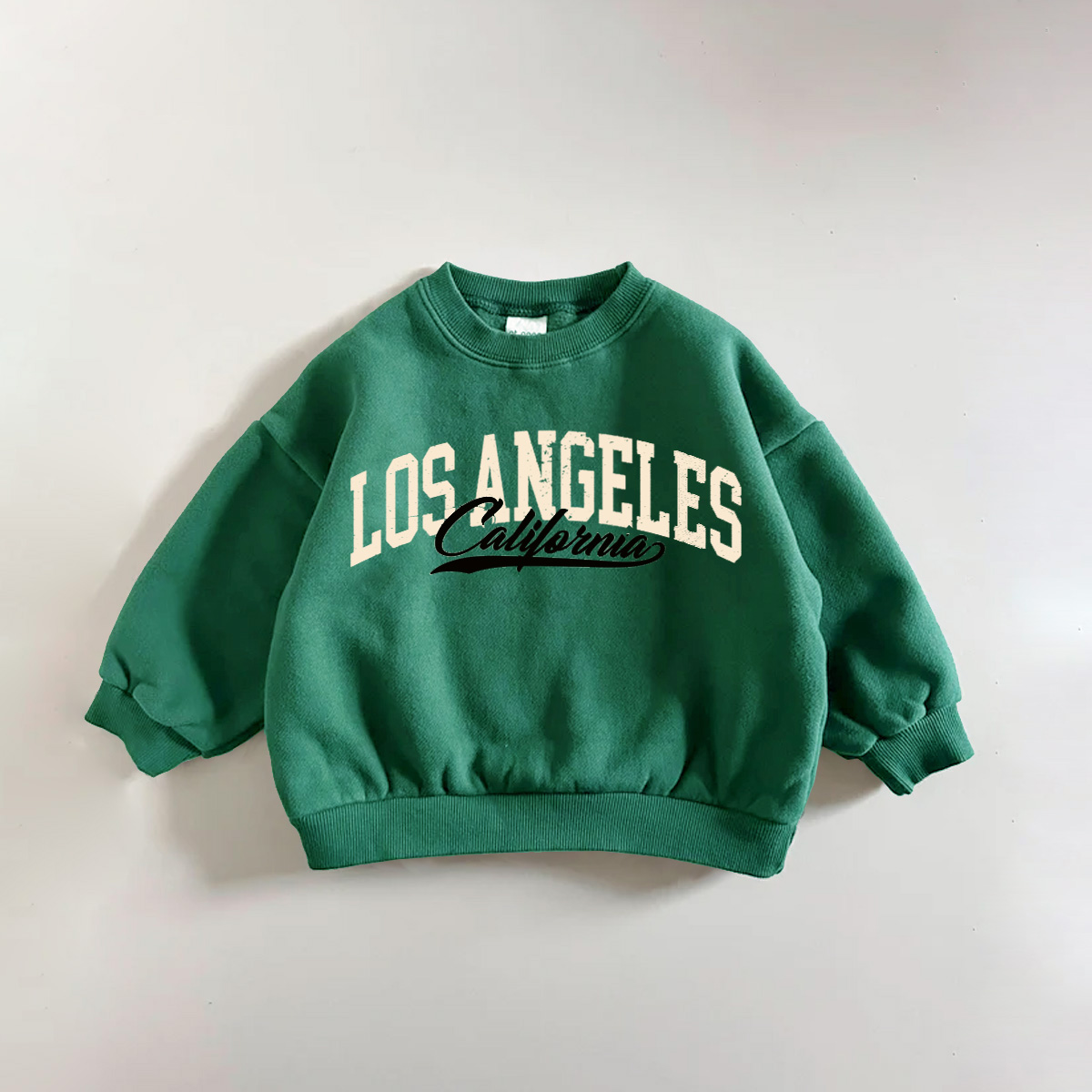 LOS ANGELES CALIFORNIA Baby Toddler Slogan Sweatshirt