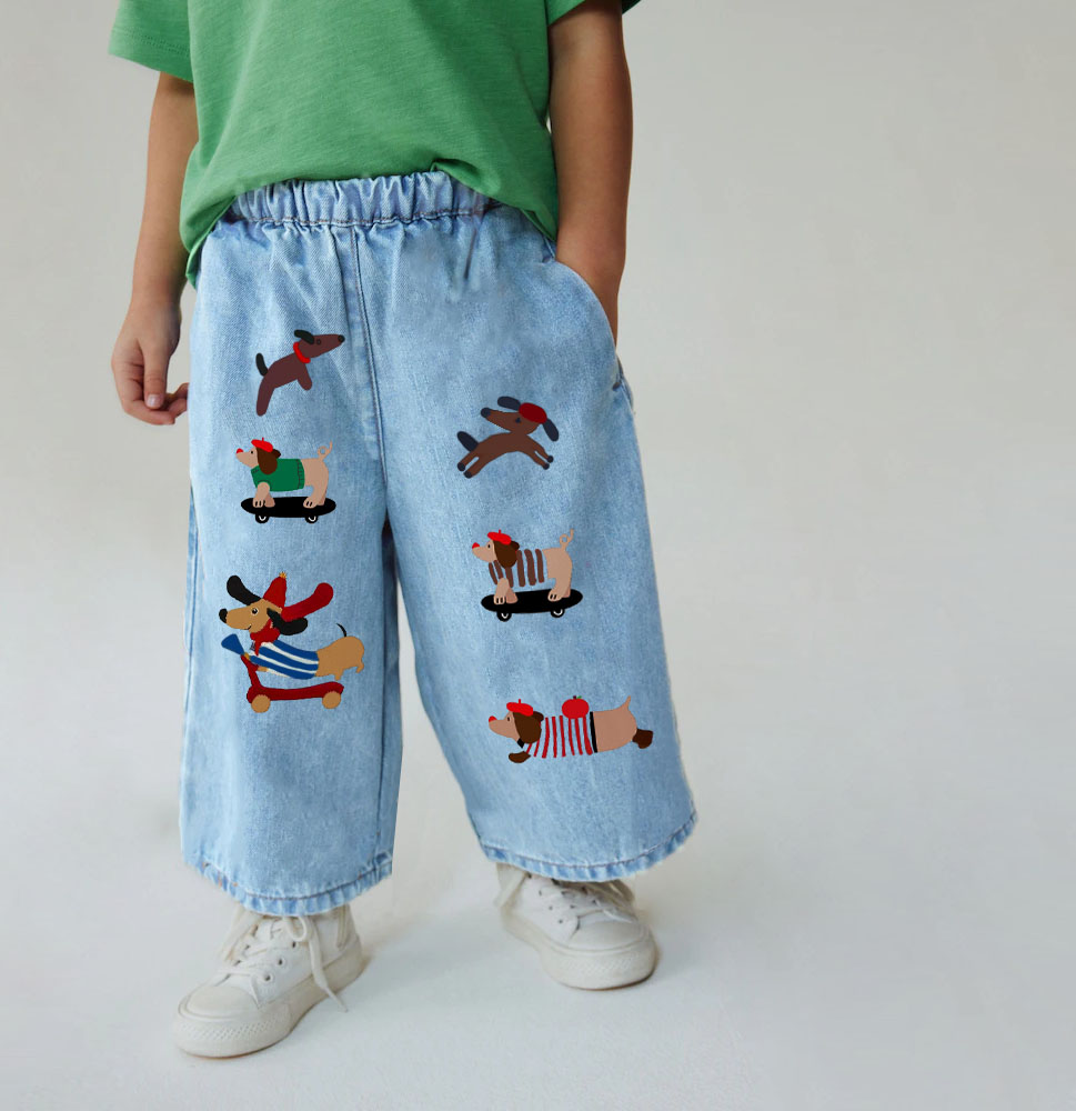 Baby & Kids Dogs Jeans
