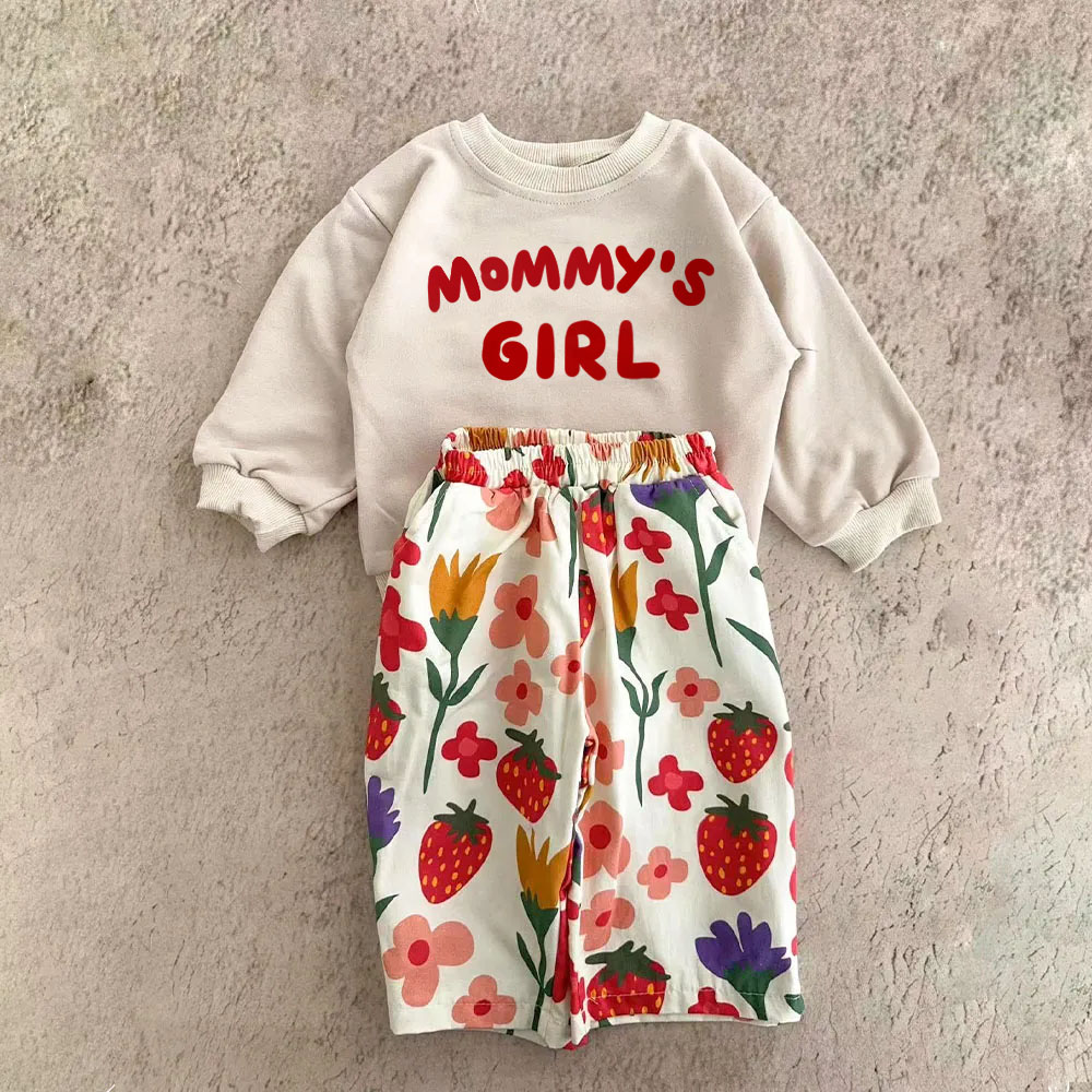MOMMY'S GIRL Baby & Kids Flowers 2-Piece Set