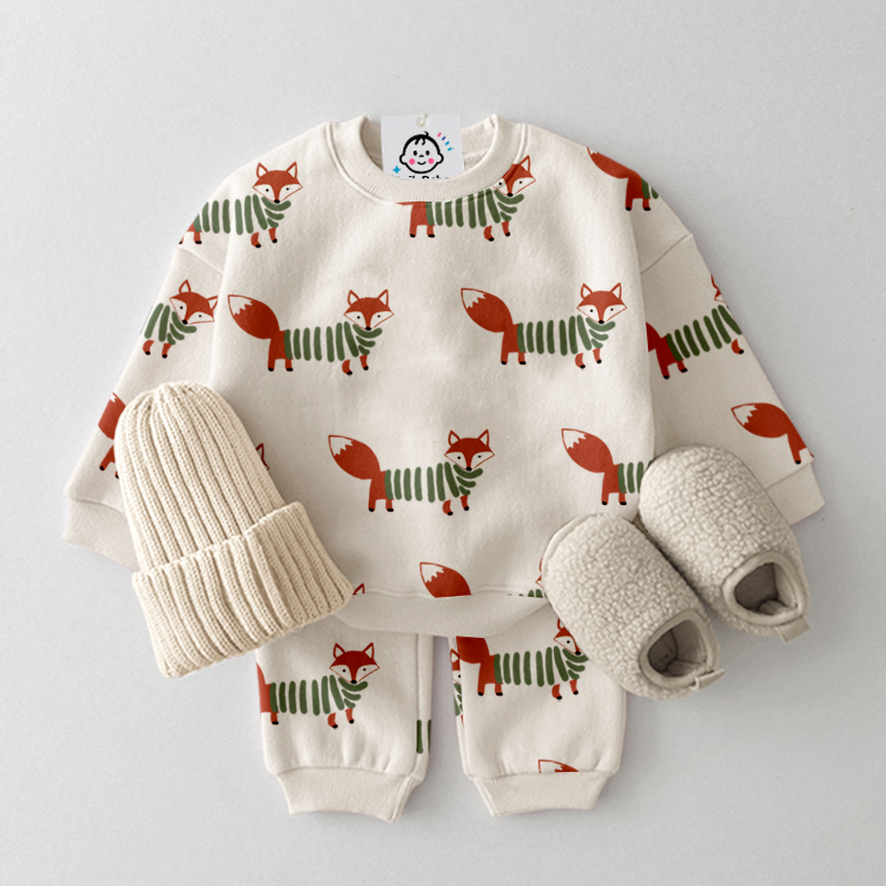 Baby Toddler Fox Stripe Sets