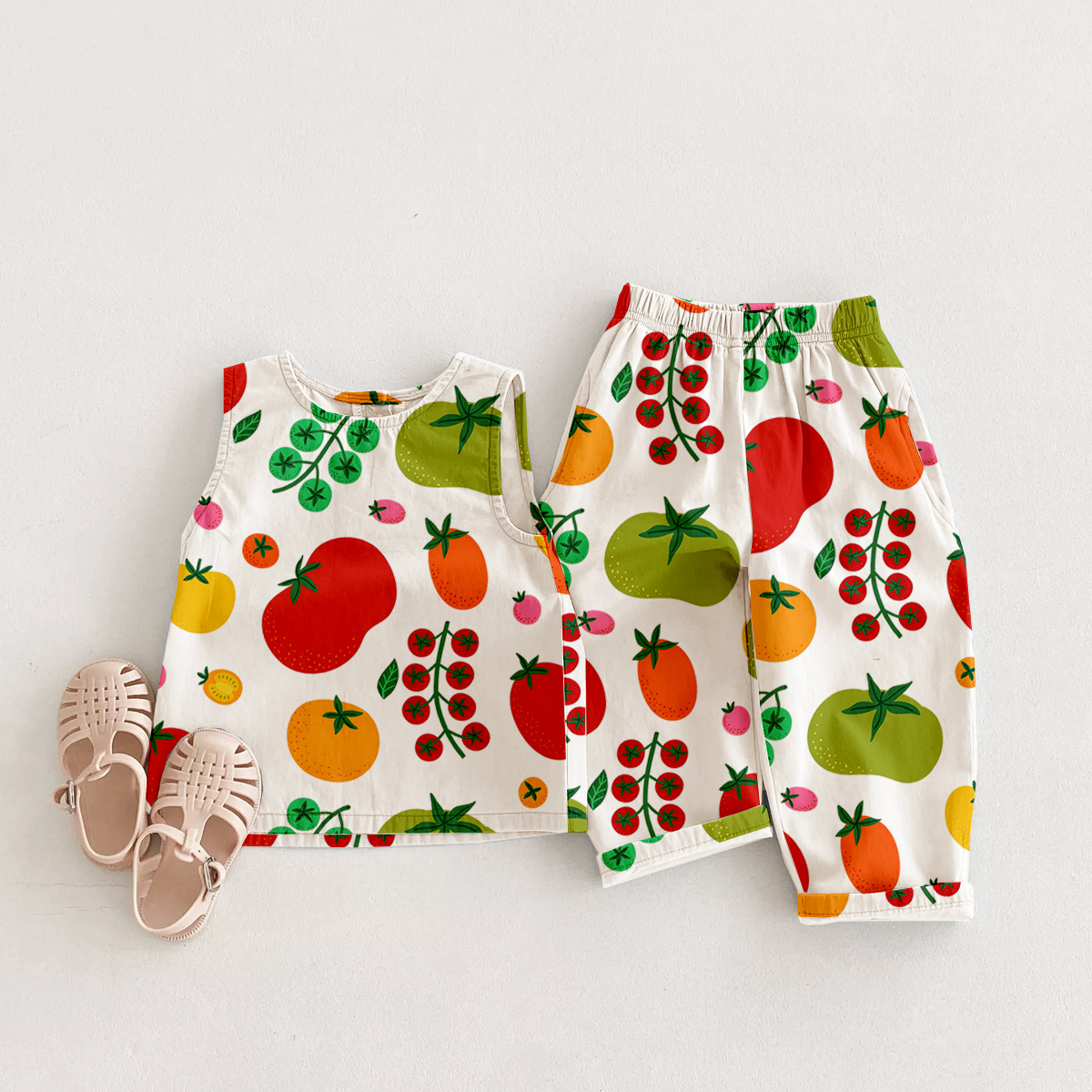 Baby & Kids Coloful Tomatoes 2 Piece Set