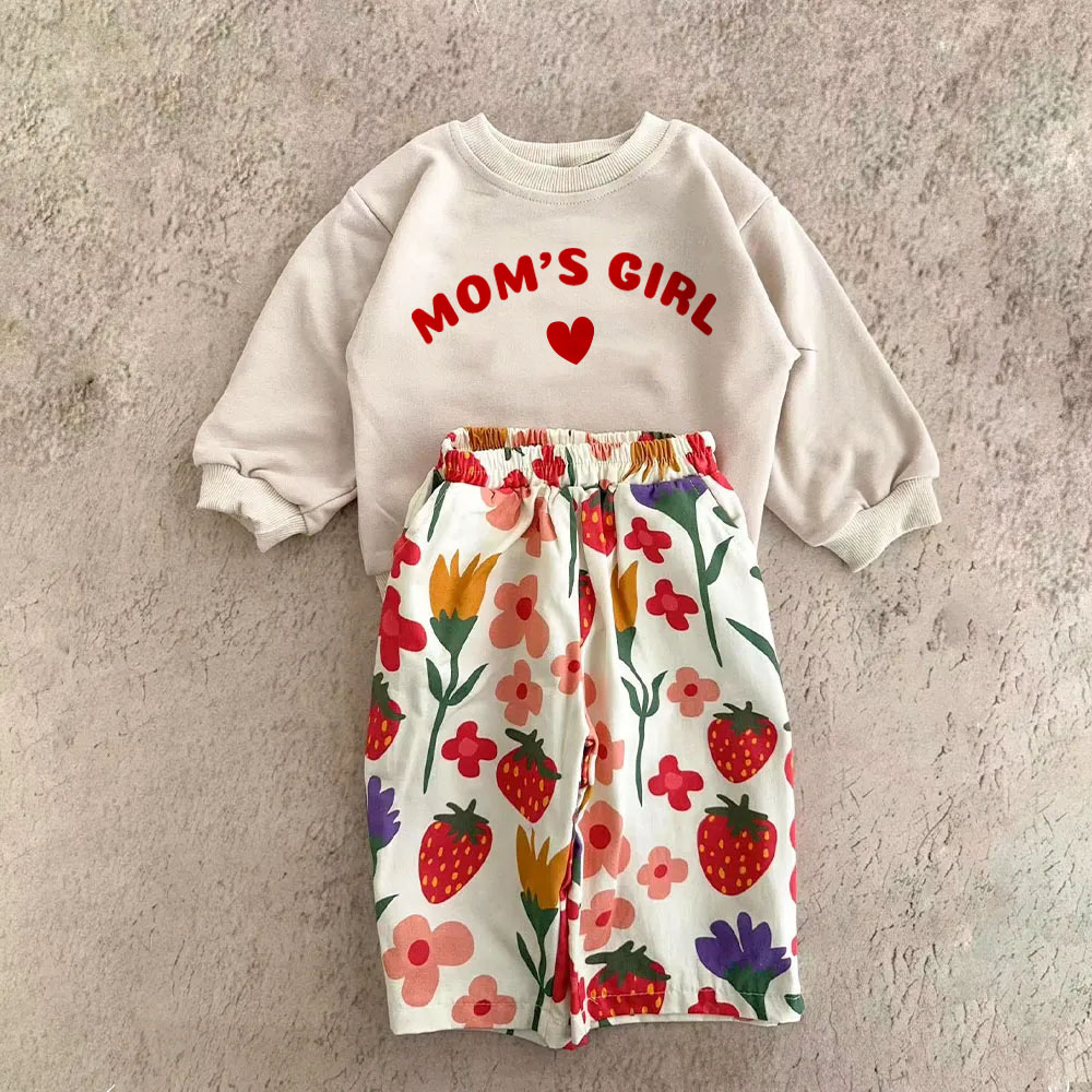 MOM'S GIRL Baby & Kids Flowers 2-Piece Set