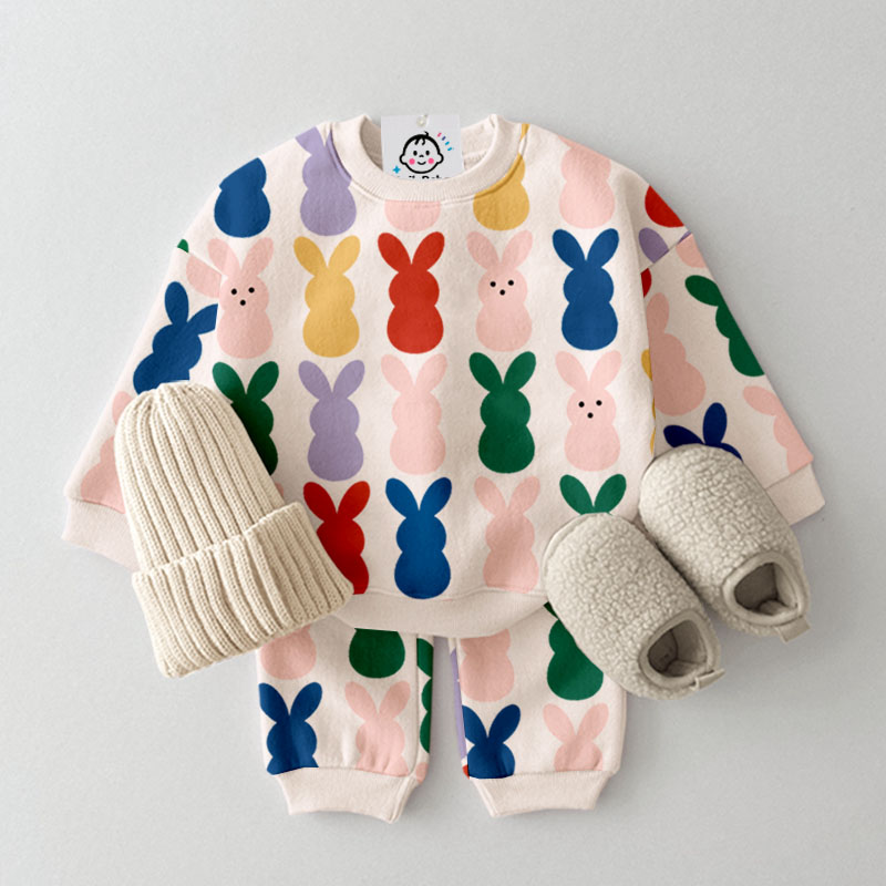 Baby Toddler Colorful Blueberry Pattern 2-Piece Set