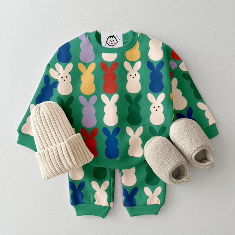 Baby Toddler Colorful Blueberry Pattern 2-Piece Set