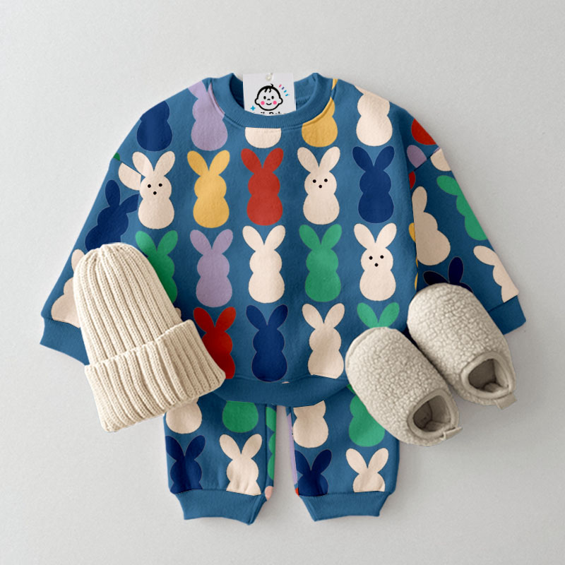 Baby Toddler Colorful Blueberry Pattern 2-Piece Set