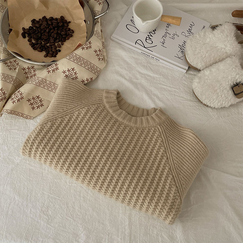 Toddler Retro Twist Pullover Sweater