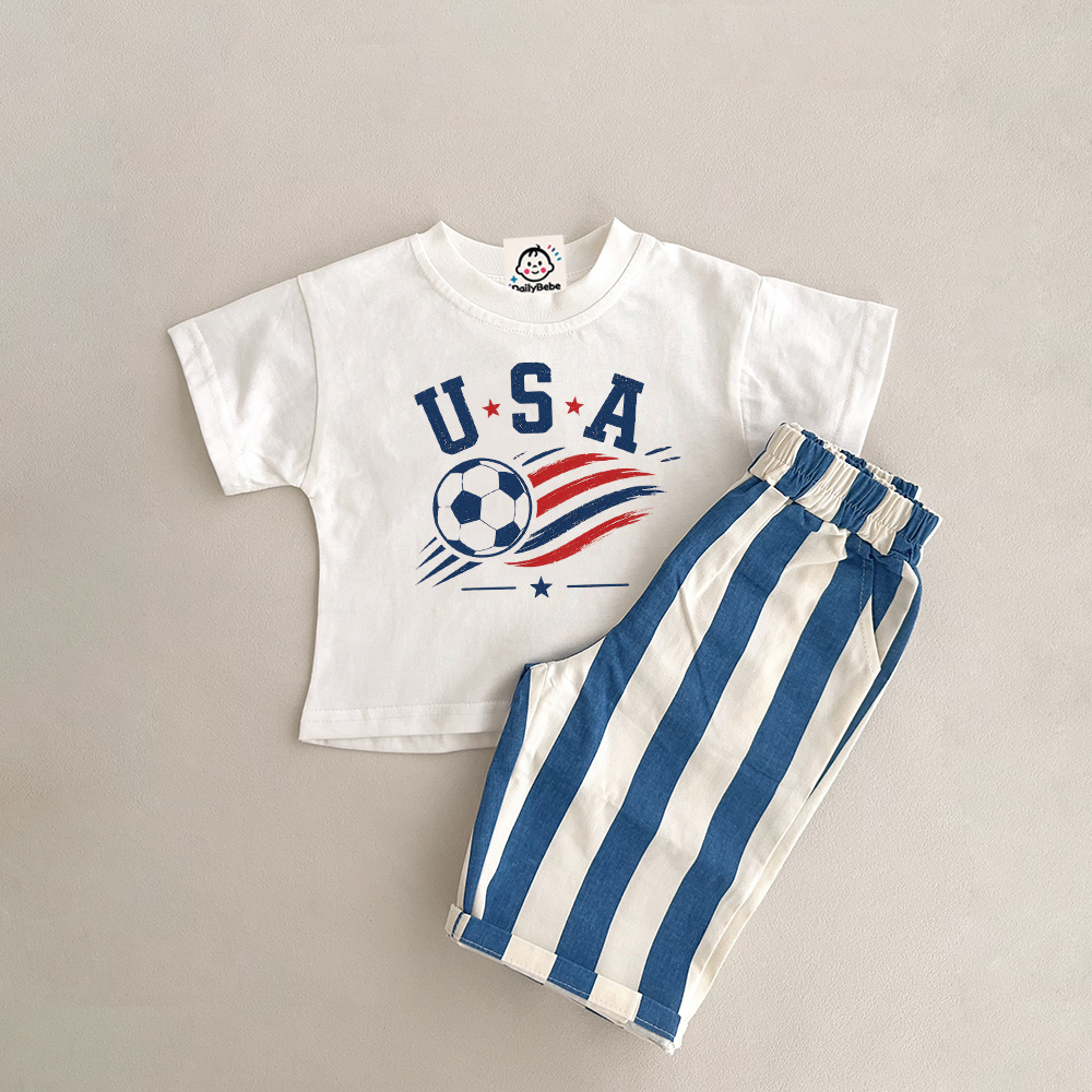 Baby Toddler Alphabet 2-Piece Sweatshirt Set
