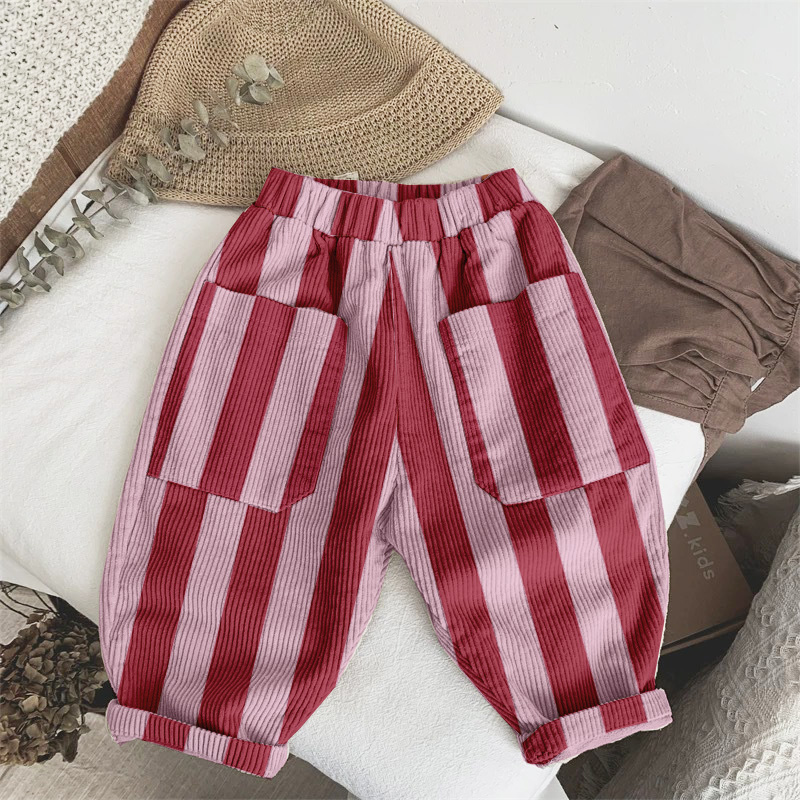 Baby & Kids Stripe Corduroy Pants