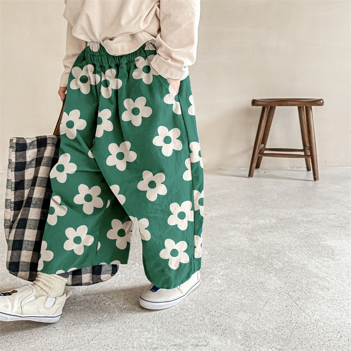 Baby & Kids Flowers Casual Pants