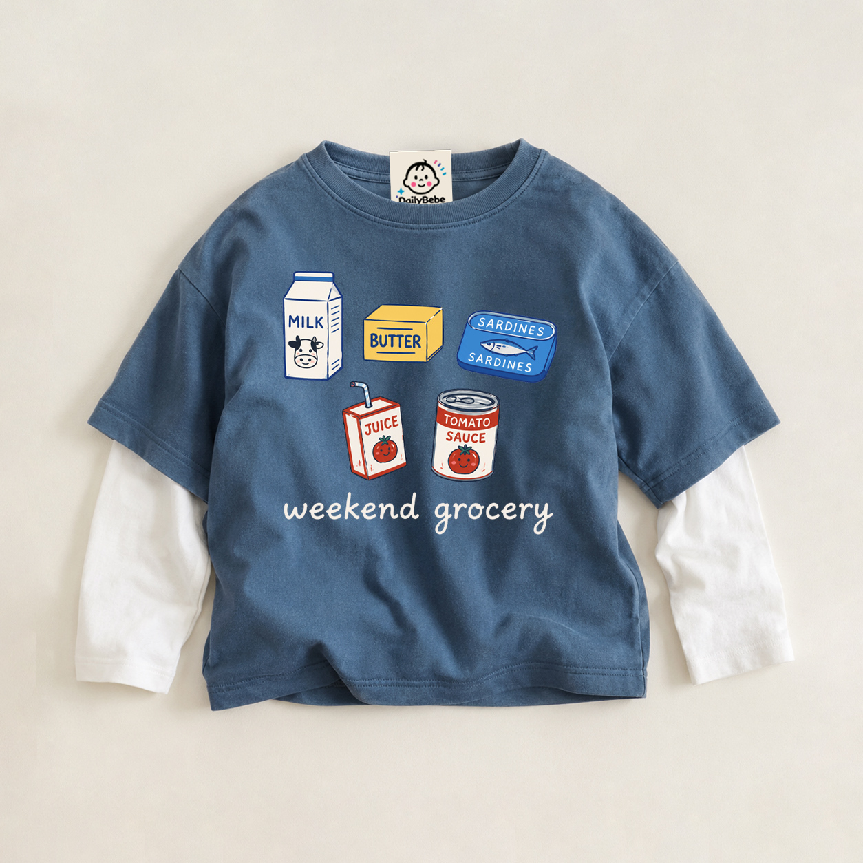 I DON'T WANT TO GO HOME Baby & Kids Print T-Shirt (6M-12Y)