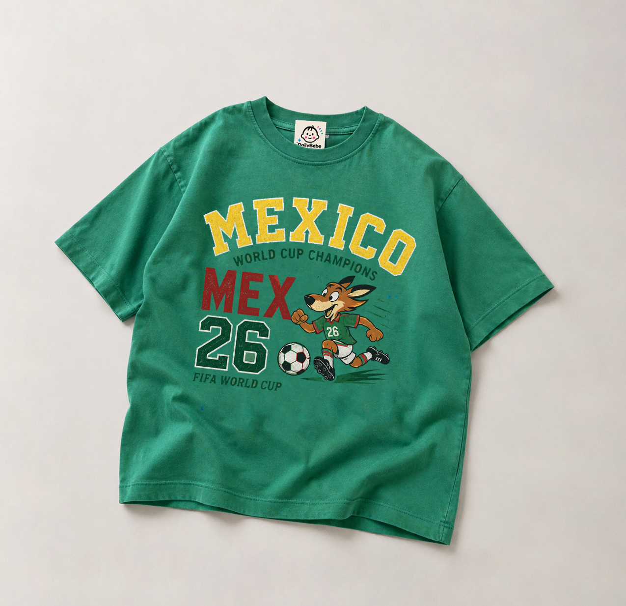 Baby & Kids Mexico Soccer Club T-Shirt (6M-12Y)