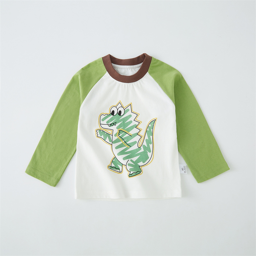 Baby Contrasting Dinosaur T-shirt
