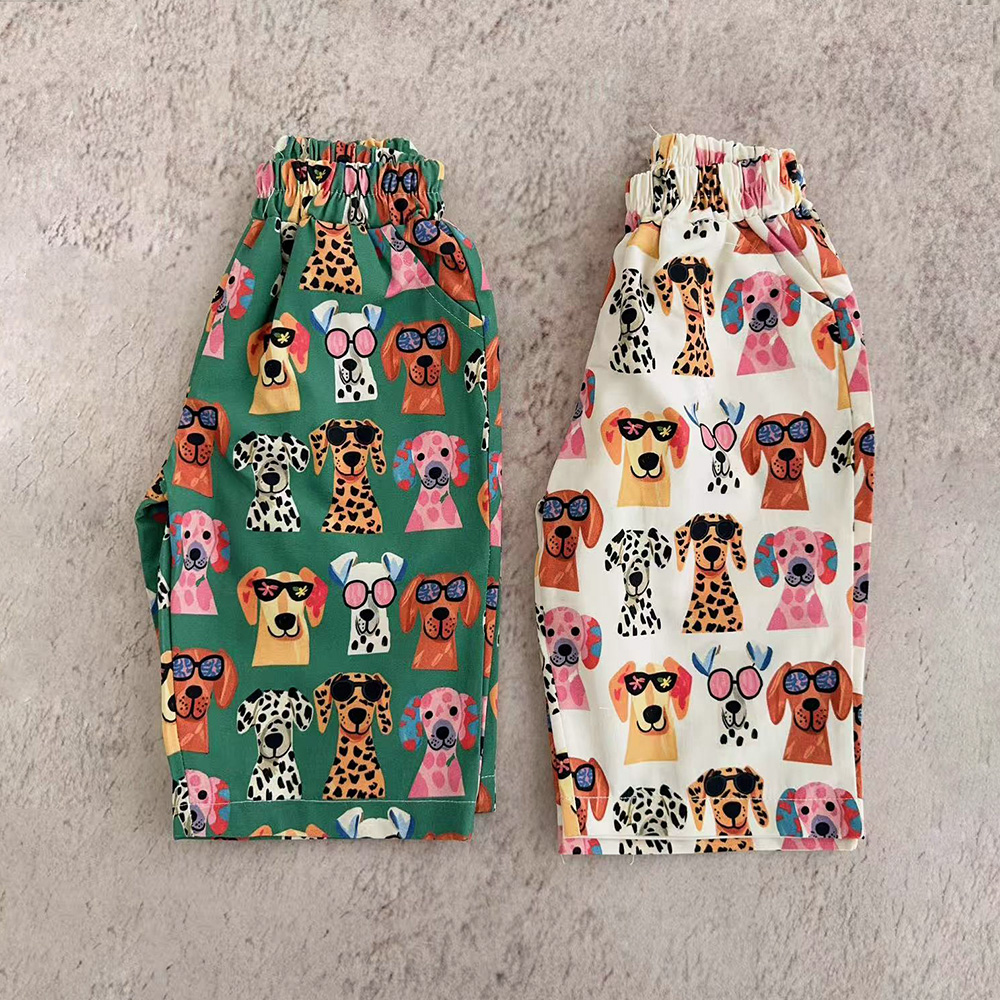 Baby & Kids Dogs Pattern Pants