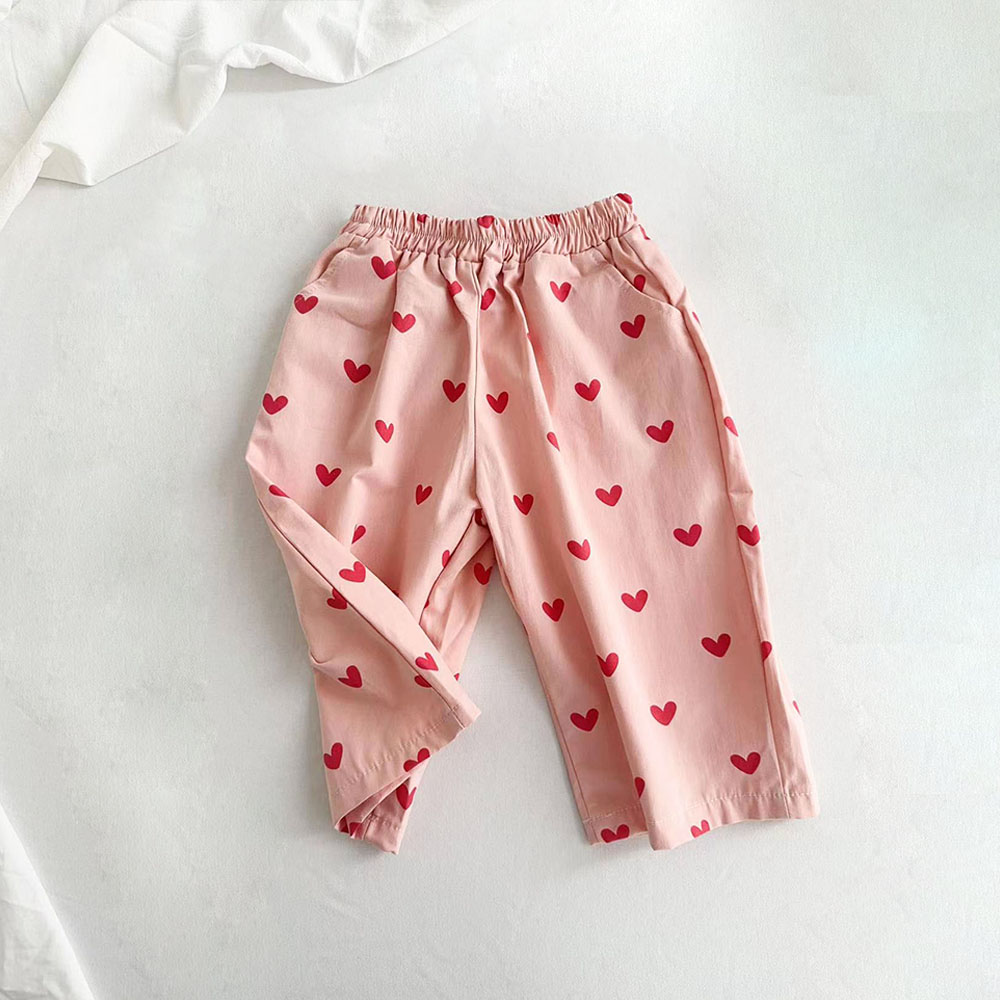 Baby & Kids Heart Casual Pants
