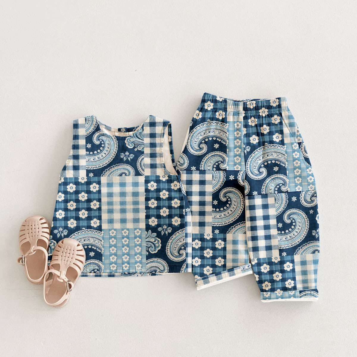 Baby & Kids Paisley Florals 2 Piece Set