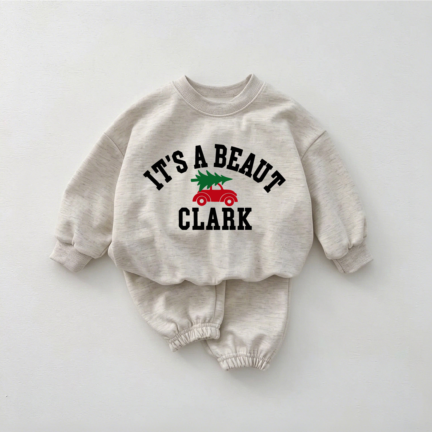 IT'S A BEAUT CLARK Baby Christmas 2-Piece Set