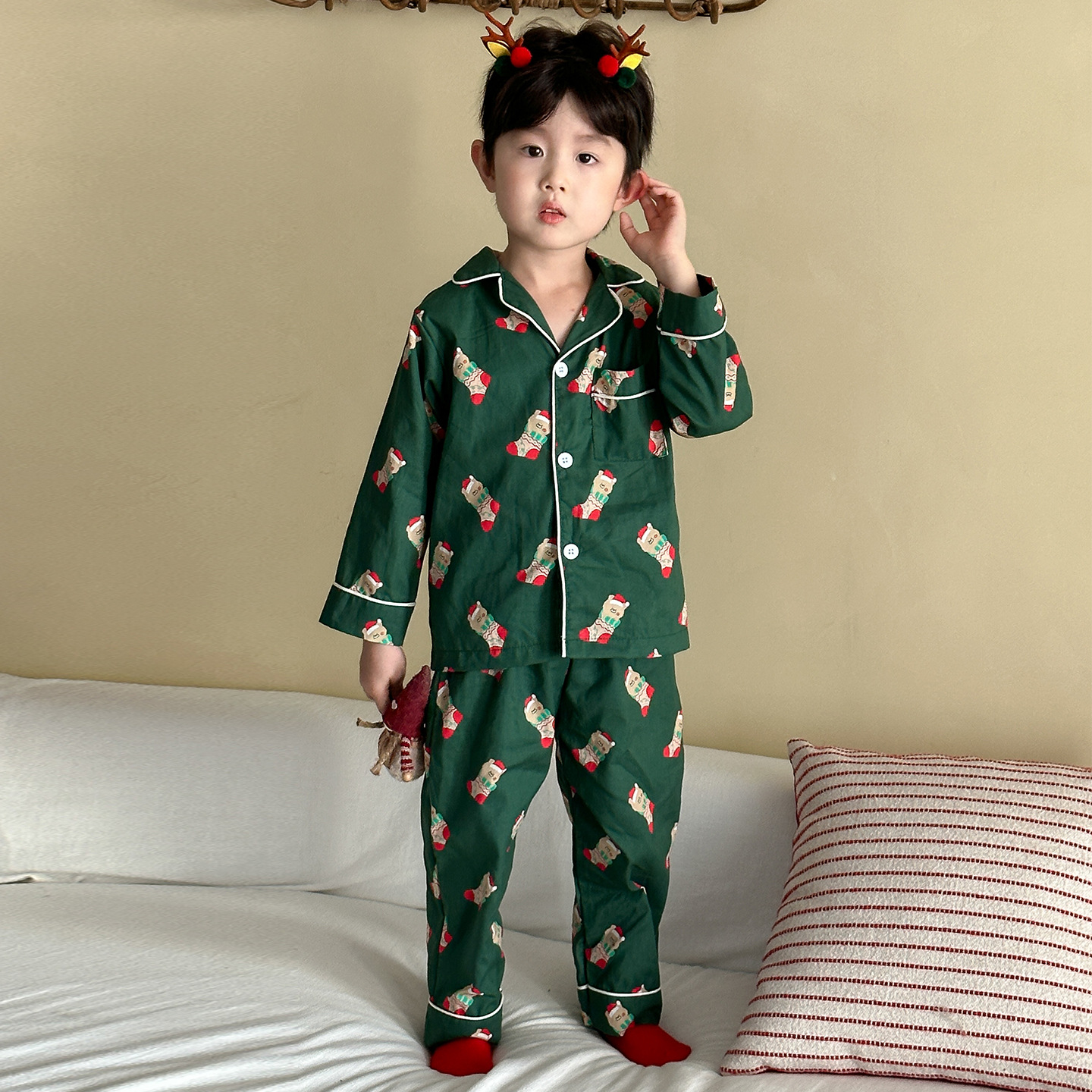 DailyBebe Christmas Long Sleeved Loungewear Set