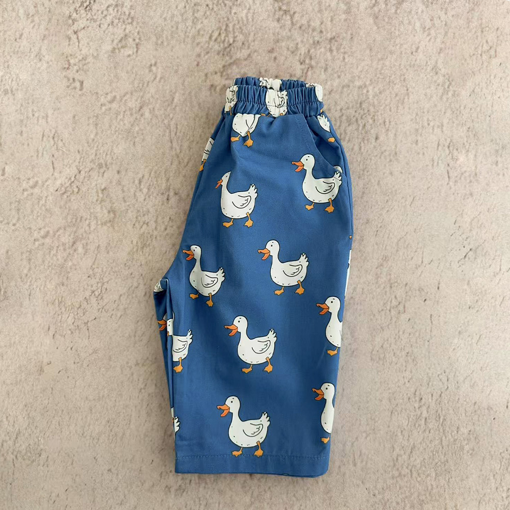 Baby & Kids Goose Pattern Pants