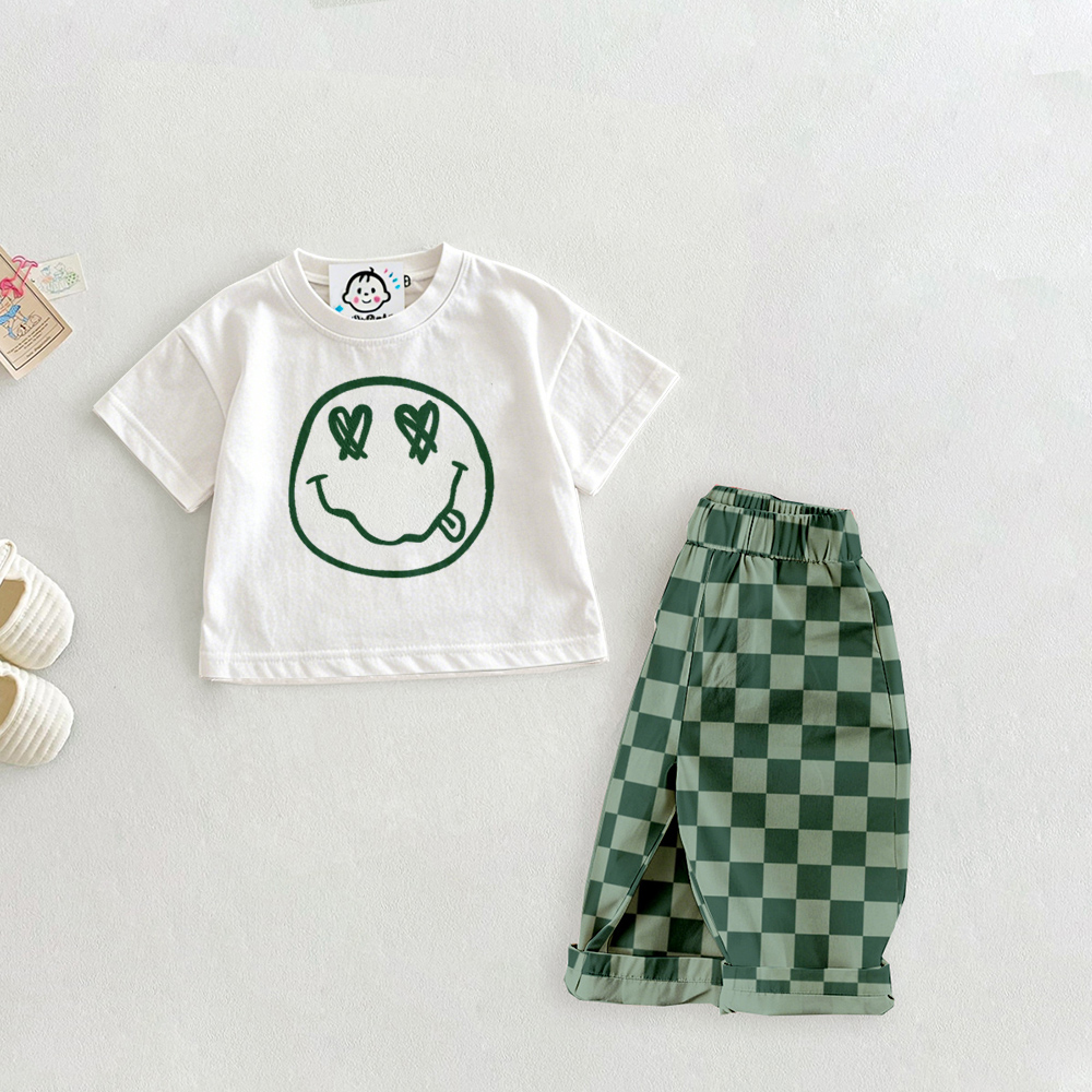 Baby & Kids Rock Smiley Checkerboard Set