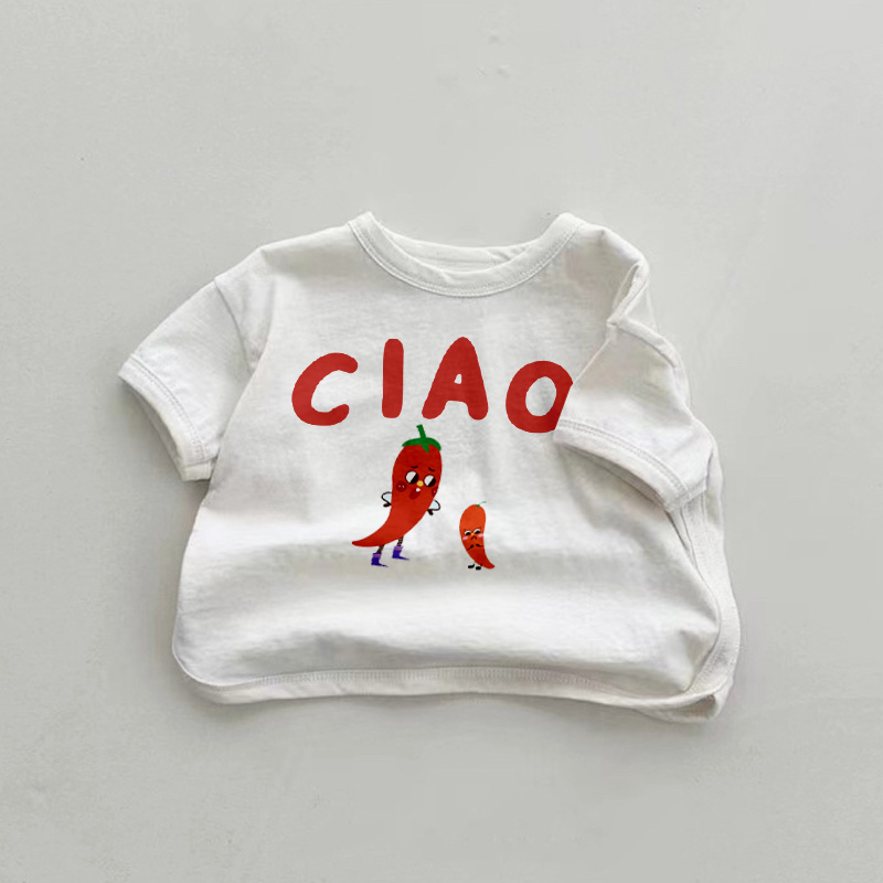 CIAO Baby Toddler Chili White T-Shirt
