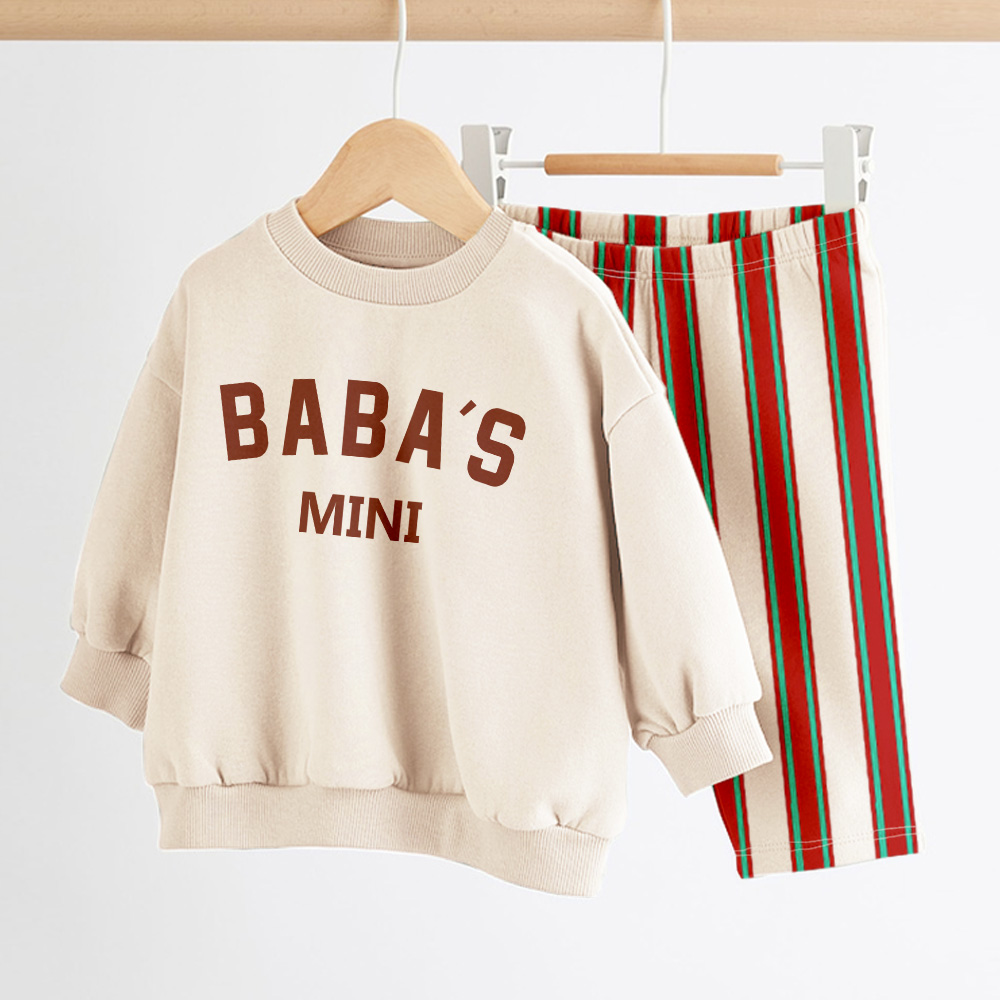 BABA'S MINI Baby Slogan Set