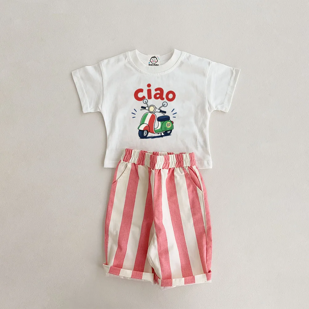 Baby Toddler Alphabet 2-Piece Sweatshirt Set