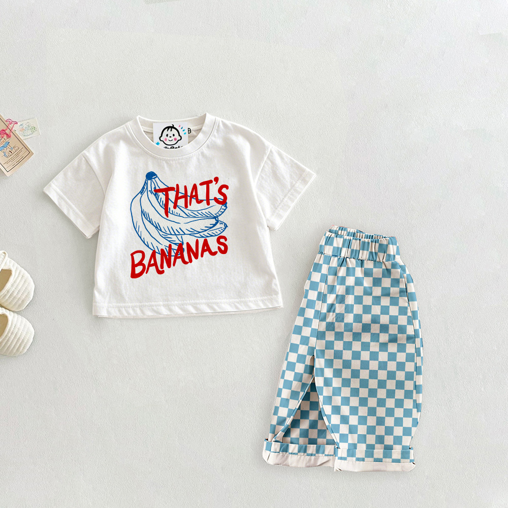 THAT'S BANANAS Baby & Kids Checkerboard Set
