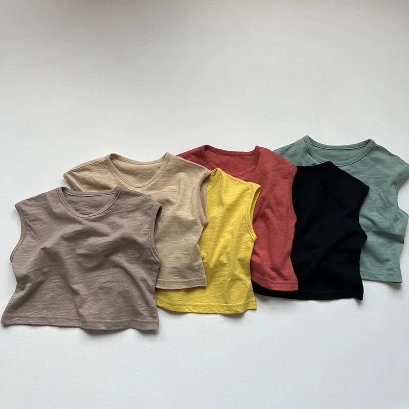 Body Toddler Solid Color Tank