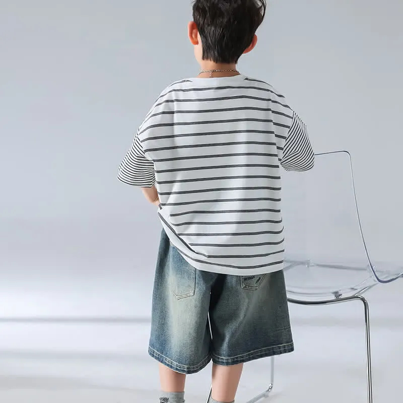 Toddler Kid Fashion Denim Ripped Shorts