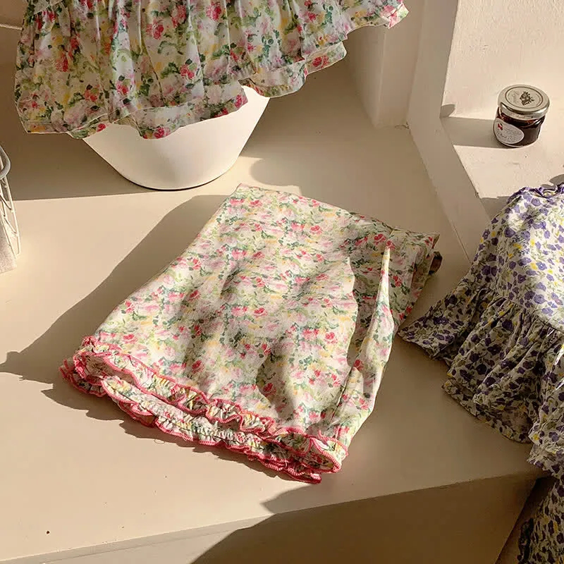 Toddler 2-Piece Loose Flower Sleeveless Set