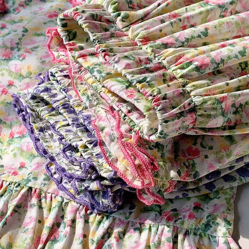 Toddler 2-Piece Loose Flower Sleeveless Set