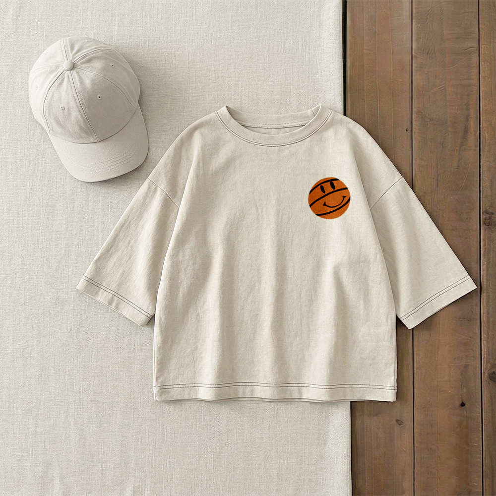 Baby & Kids Basketball Print T-Shirt (6M-12Y)