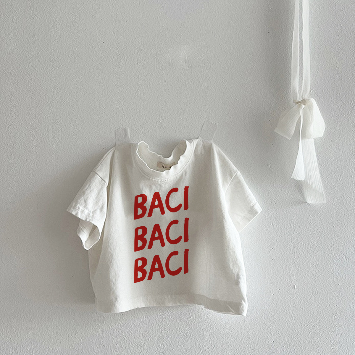 BACI Baby Toddler White T-Shirt