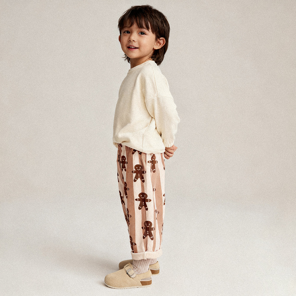 Baby & Kids Gingerbread Stripe Pants