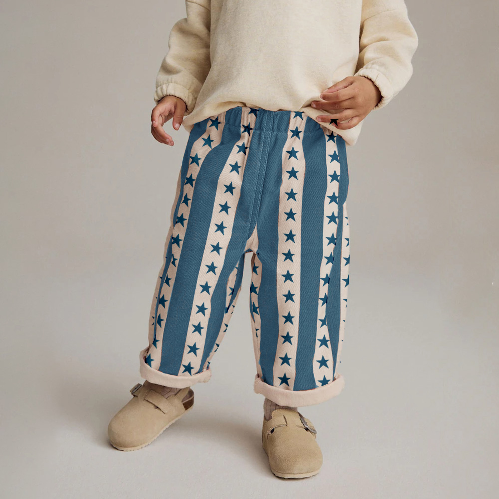 Baby & Kids Star Stripe Pants