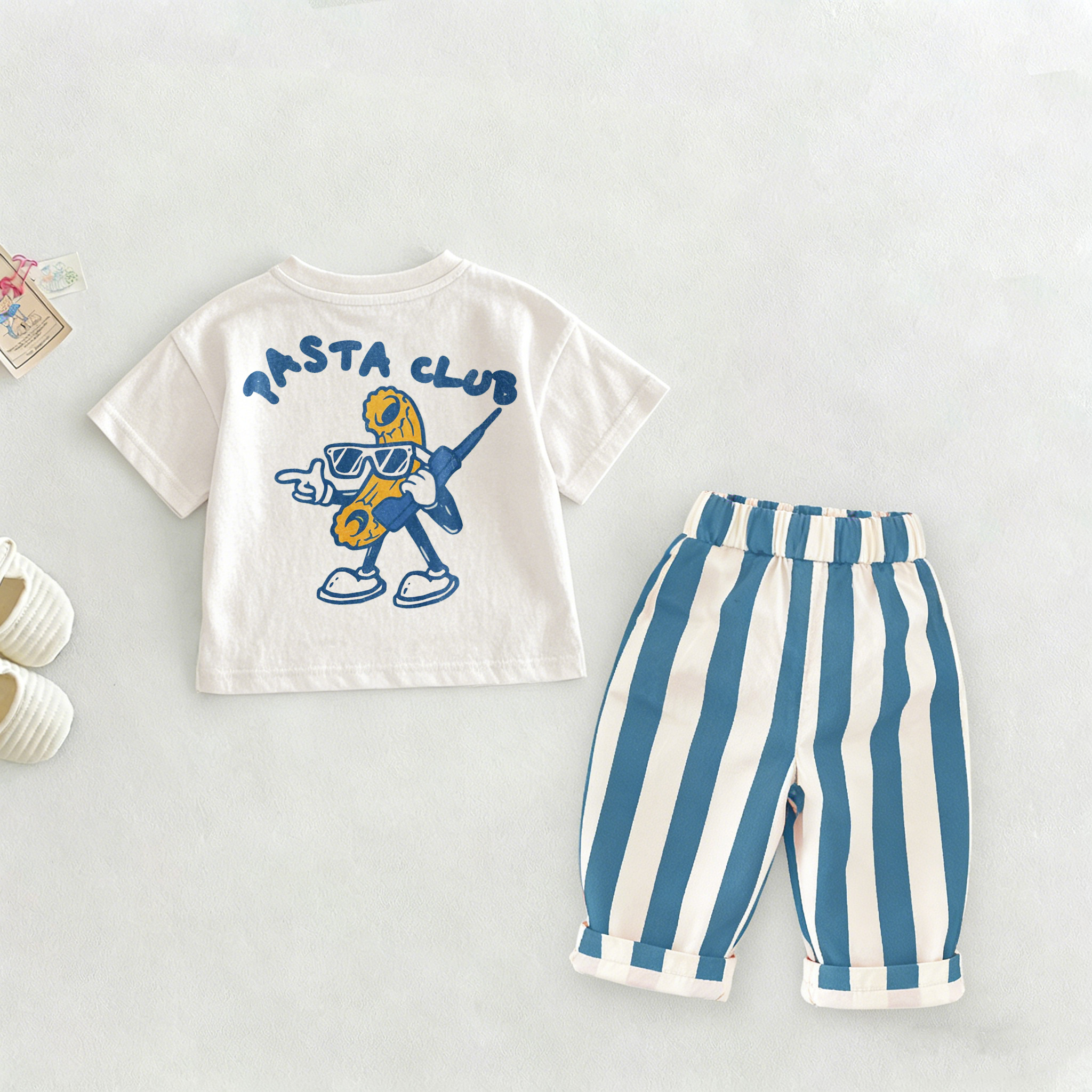 PASTA CLUB Baby & Kids Maccheroni 2 Piece Set